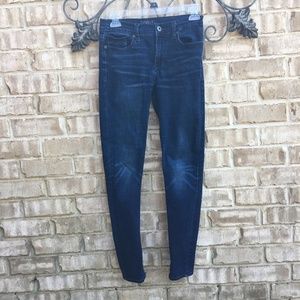 Lucky Brand Brooke Legging Jean Dark Wash 4/ 27
